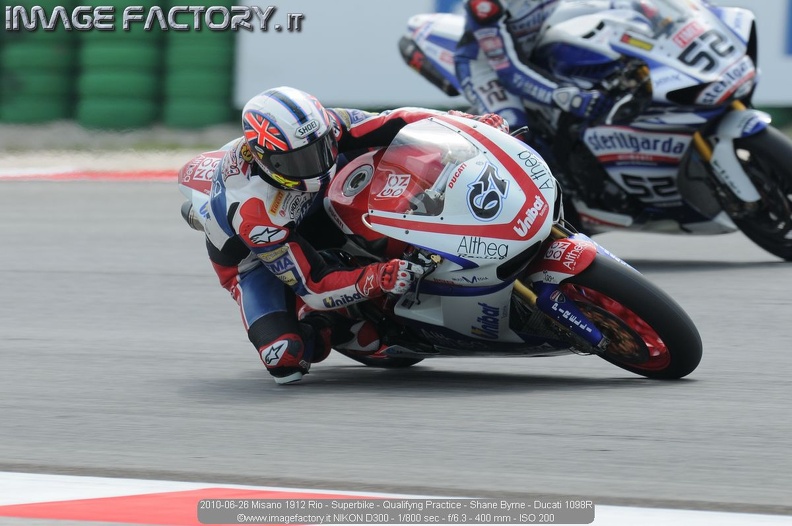 2010-06-26 Misano 1912 Rio - Superbike - Qualifyng Practice - Shane Byrne - Ducati 1098R.jpg
